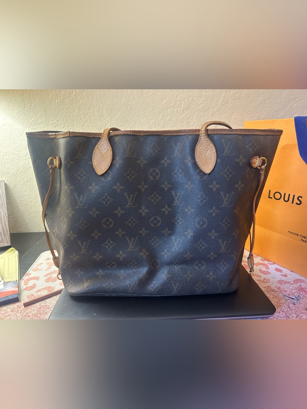 Louis Vuitton Neverfull MM Monogram โ 2008 โ SD3008 โ AS IS โ $650 OBO - Picture 15 of 15